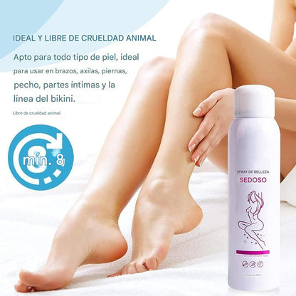 Espuma o Spray Depilador Silky Beauty One