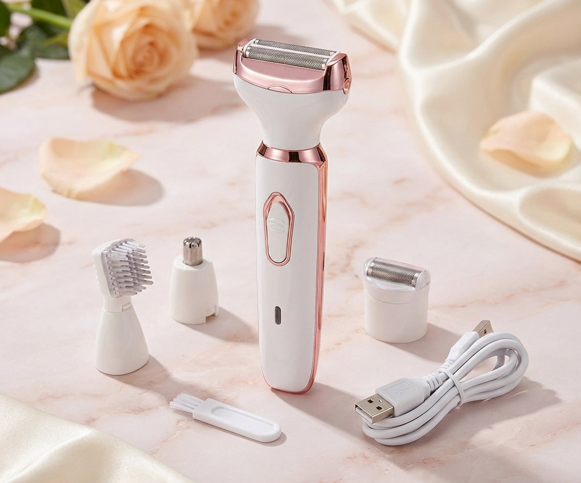 Afeitadora Depiladora femenina 4 en 1