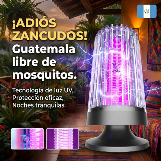 Mata Mosquitos Profesional – Tecnología UV Silenciosa y Eficaz
